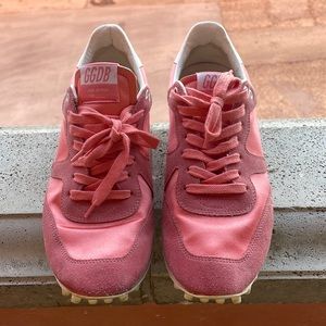 Golden Goose pink sneakers